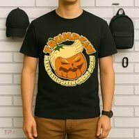 Trumpkin Make Halloween Great Again Fun Pumpkin T-Shirt thumb 6