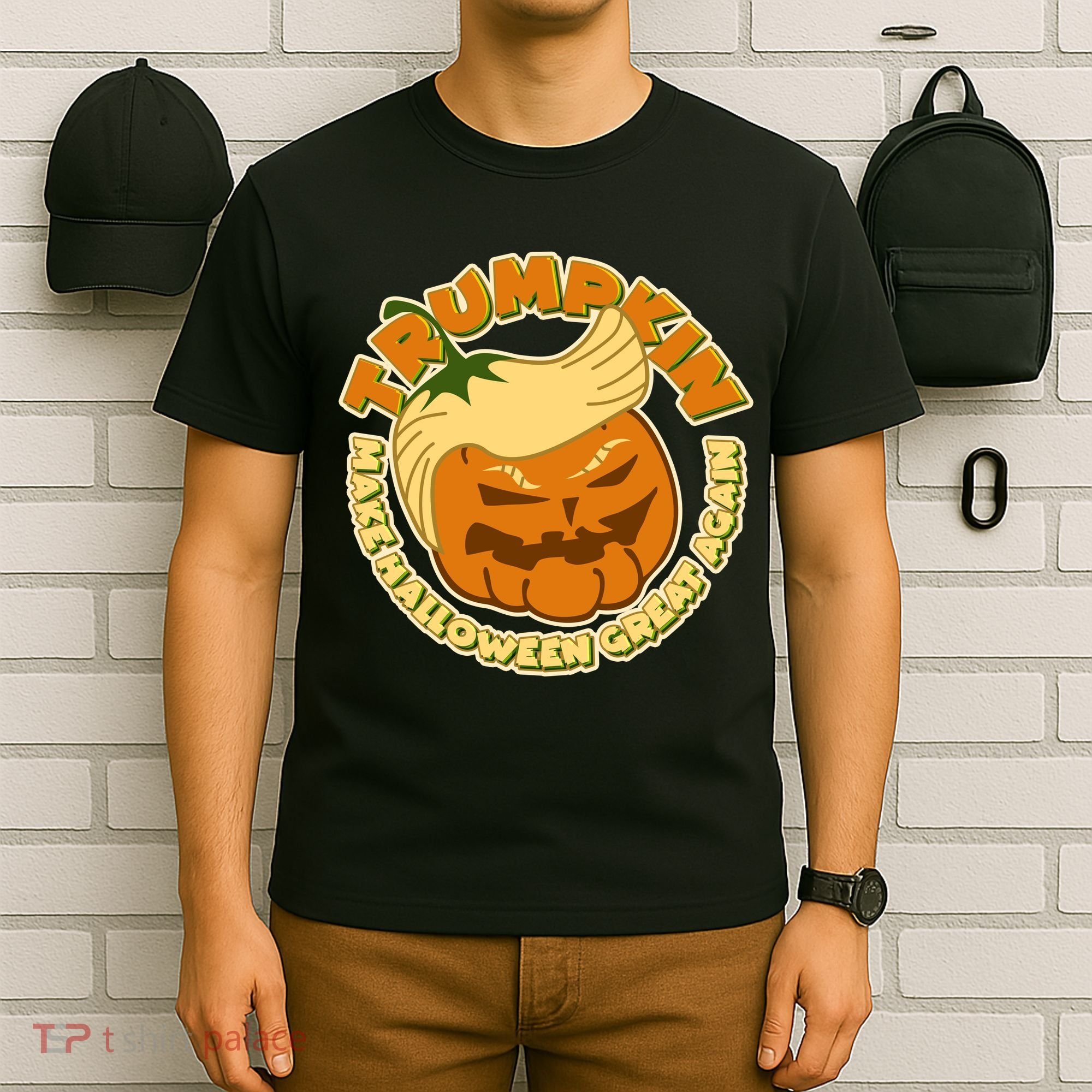 Trumpkin Make Halloween Great Again Fun Pumpkin T-Shirt