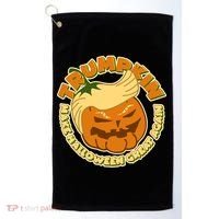 Trumpkin Make Halloween Great Again Fun Pumpkin Golf Towel thumb 0