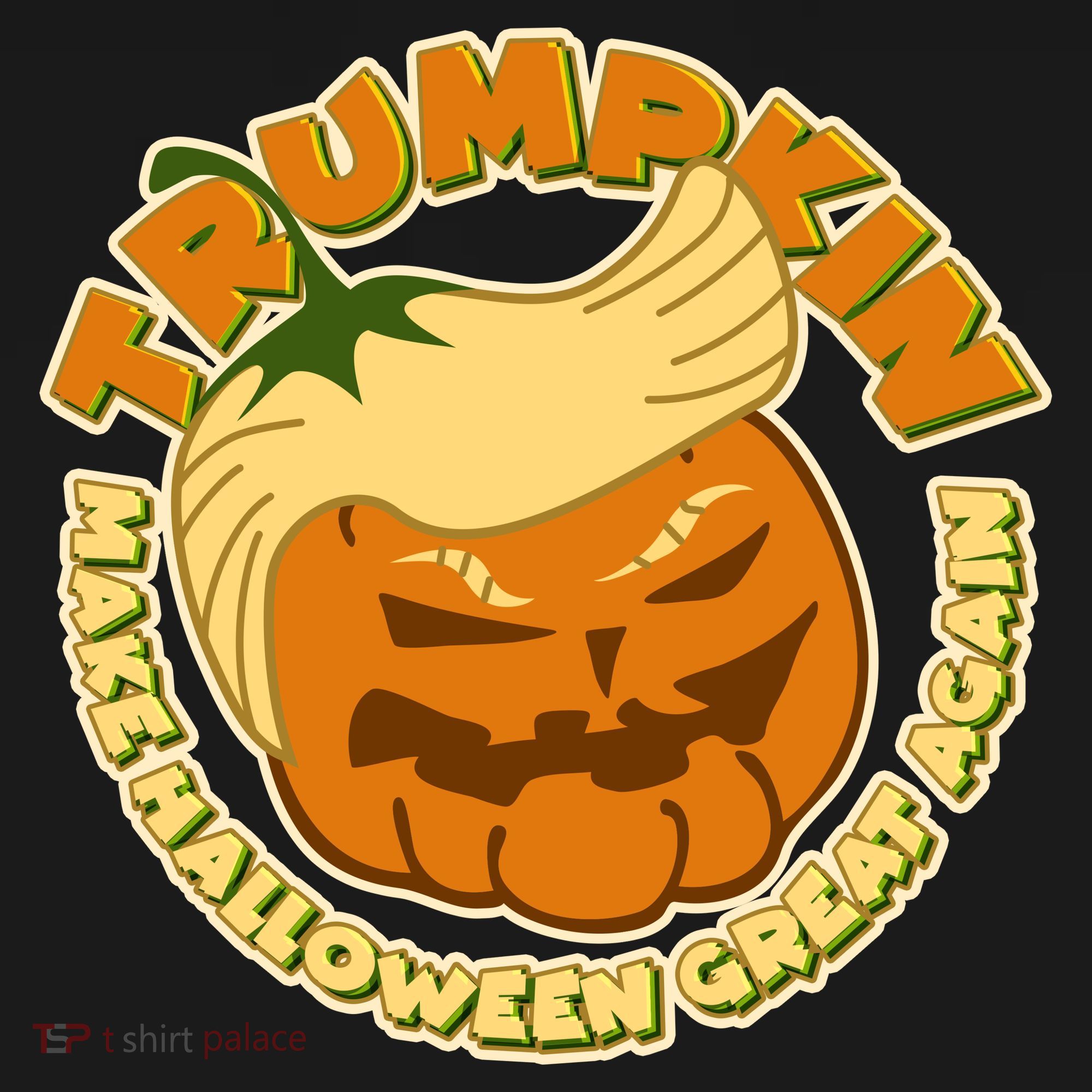 Trumpkin Make Halloween Great Again Fun Pumpkin Kids Sweatshirt