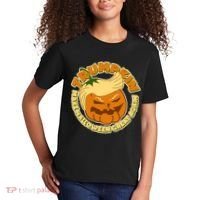 Trumpkin Make Halloween Great Again Fun Pumpkin Kids T-Shirt thumb 2