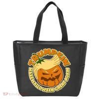 Trumpkin Make Halloween Great Again Fun Pumpkin Tote Bag thumb 0