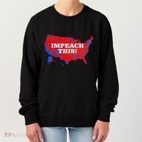 Trump's Impeachment Map Impeach This! Women's Sweatshirt thumb 0