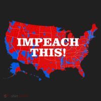 Trump's Impeachment Map Impeach This! Women's Sweatshirt thumb 2