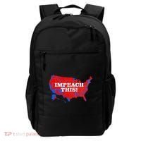 Trump's Impeachment Map Impeach This! Backpack thumb 0
