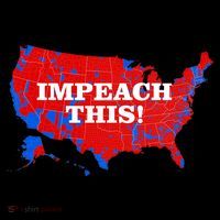 Trump's Impeachment Map Impeach This! Toddler Hoodie thumb 2
