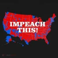 Trump's Impeachment Map Impeach This! Toddler Hoodie thumb 2