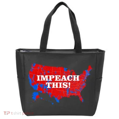 Trump's Impeachment Map Impeach This! Tote Bag