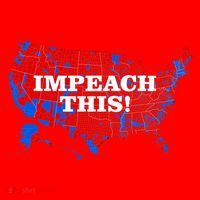 Trump's Impeachment Map Impeach This! Santa Hat thumb 1
