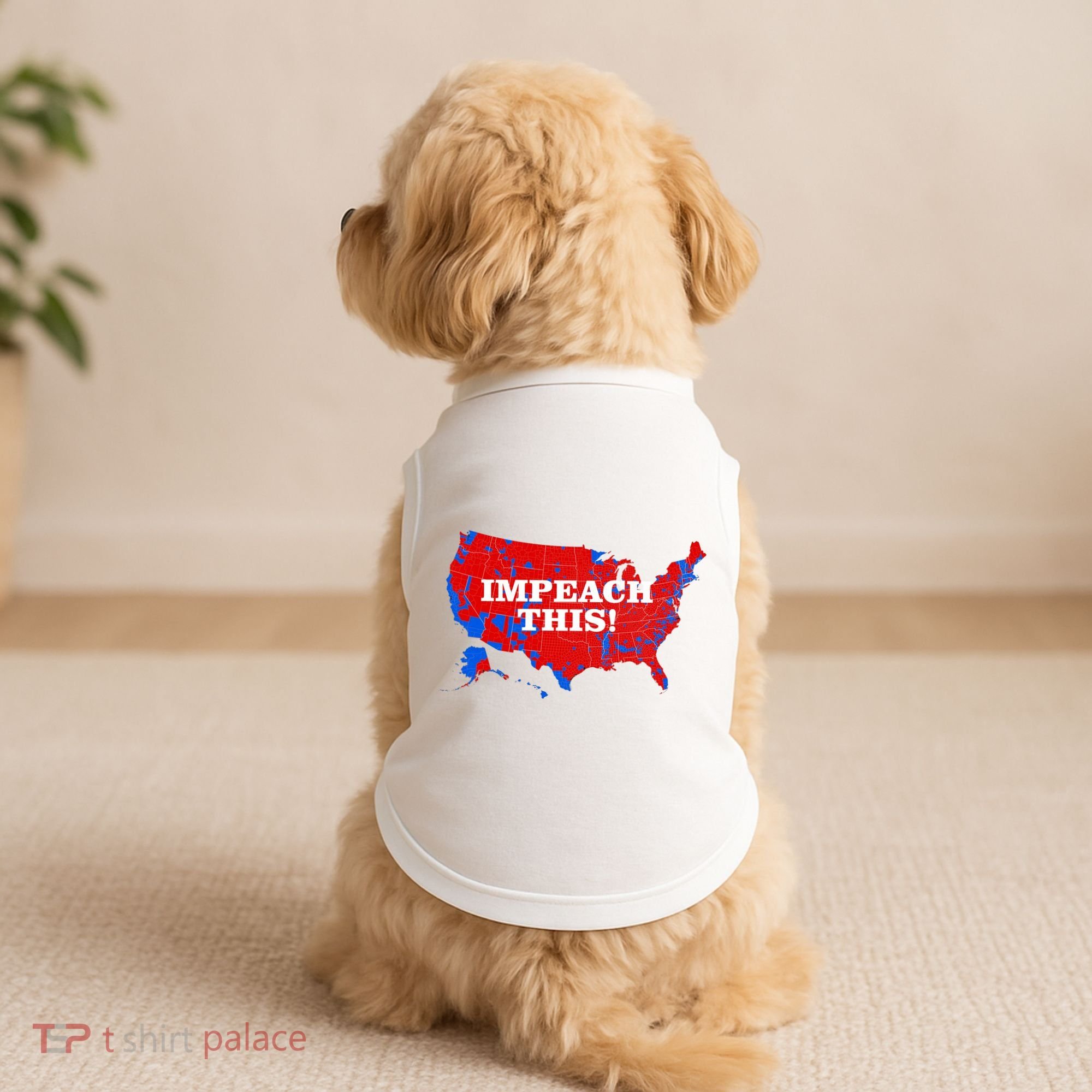 Trump's Impeachment Map Impeach This! Doggie Tank