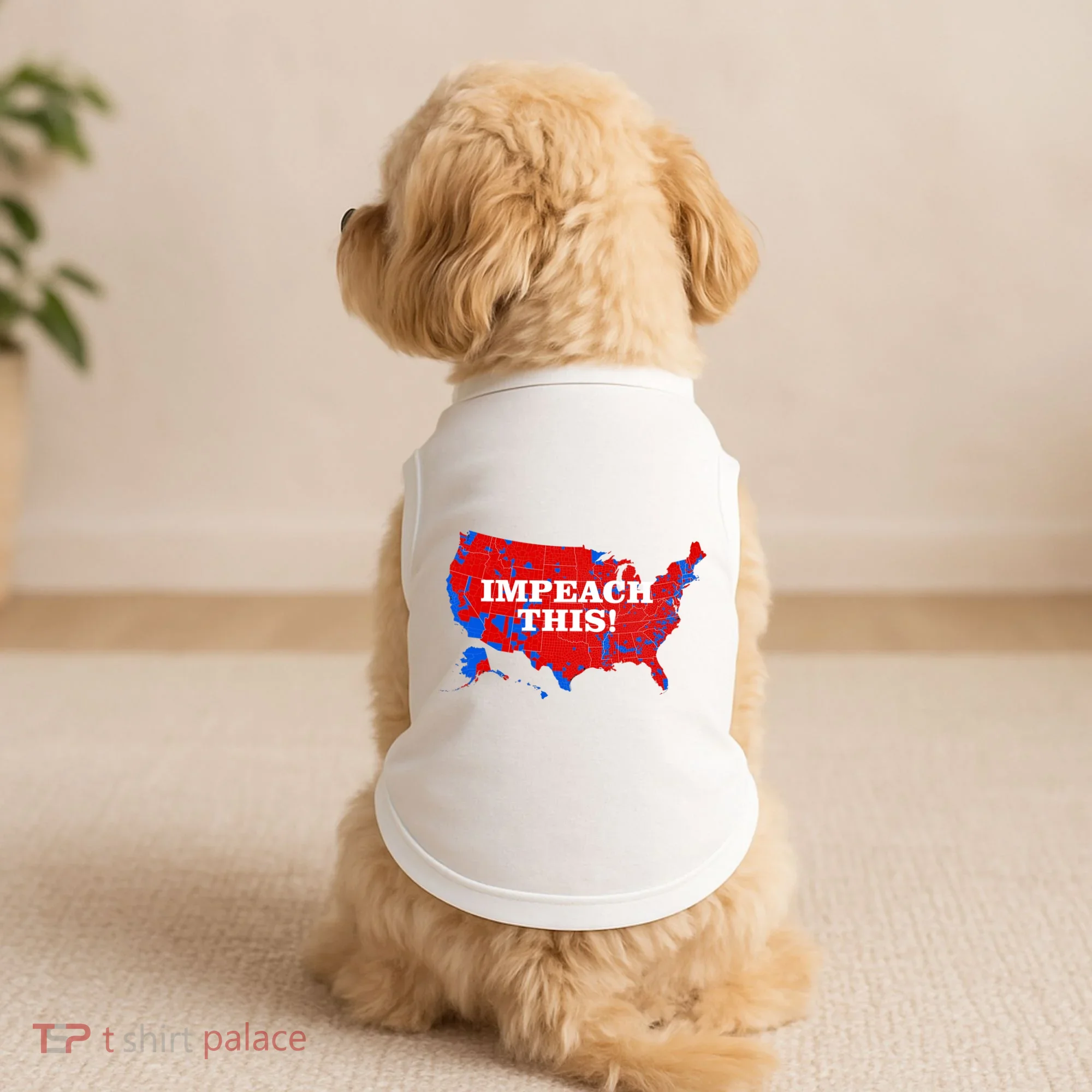 Trump's Impeachment Map Impeach This! Doggie Tank