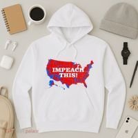 Trump's Impeachment Map Impeach This! Hoodie thumb 3