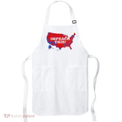 Trump's Impeachment Map Impeach This! Apron