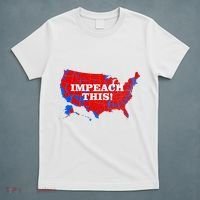 Trump's Impeachment Map Impeach This! T-Shirt thumb 5