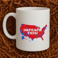 Trump's Impeachment Map Impeach This! Coffee Mug thumb 2