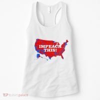 Trump's Impeachment Map Impeach This! Women's Tank Top thumb 0