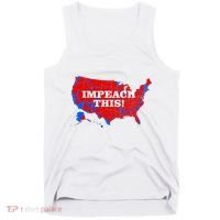 Trump's Impeachment Map Impeach This! Tank Top thumb 0