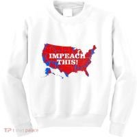 Trump's Impeachment Map Impeach This! Kids Sweatshirt thumb 0