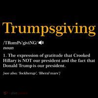 Trumpsgiving Being Thankful for Trump Thanksgiving Women's Hoodie thumb 2