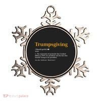 Trumpsgiving Being Thankful for Trump Thanksgiving Ornament thumb 0
