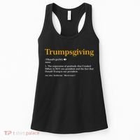 Trumpsgiving Being Thankful for Trump Thanksgiving Women's Tank Top thumb 0