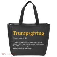 Trumpsgiving Being Thankful for Trump Thanksgiving Tote Bag thumb 0