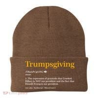 Trumpsgiving Being Thankful for Trump Thanksgiving Beanie thumb 0