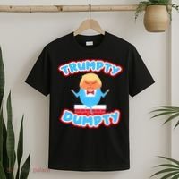 Trumpy Dumpty Funny Donald Trump Brick Wall T-Shirt thumb 2