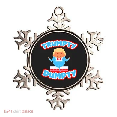 Trumpy Dumpty Funny Donald Trump Brick Wall Ornament