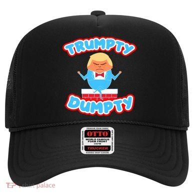 Trumpy Dumpty Funny Donald Trump Brick Wall Hat