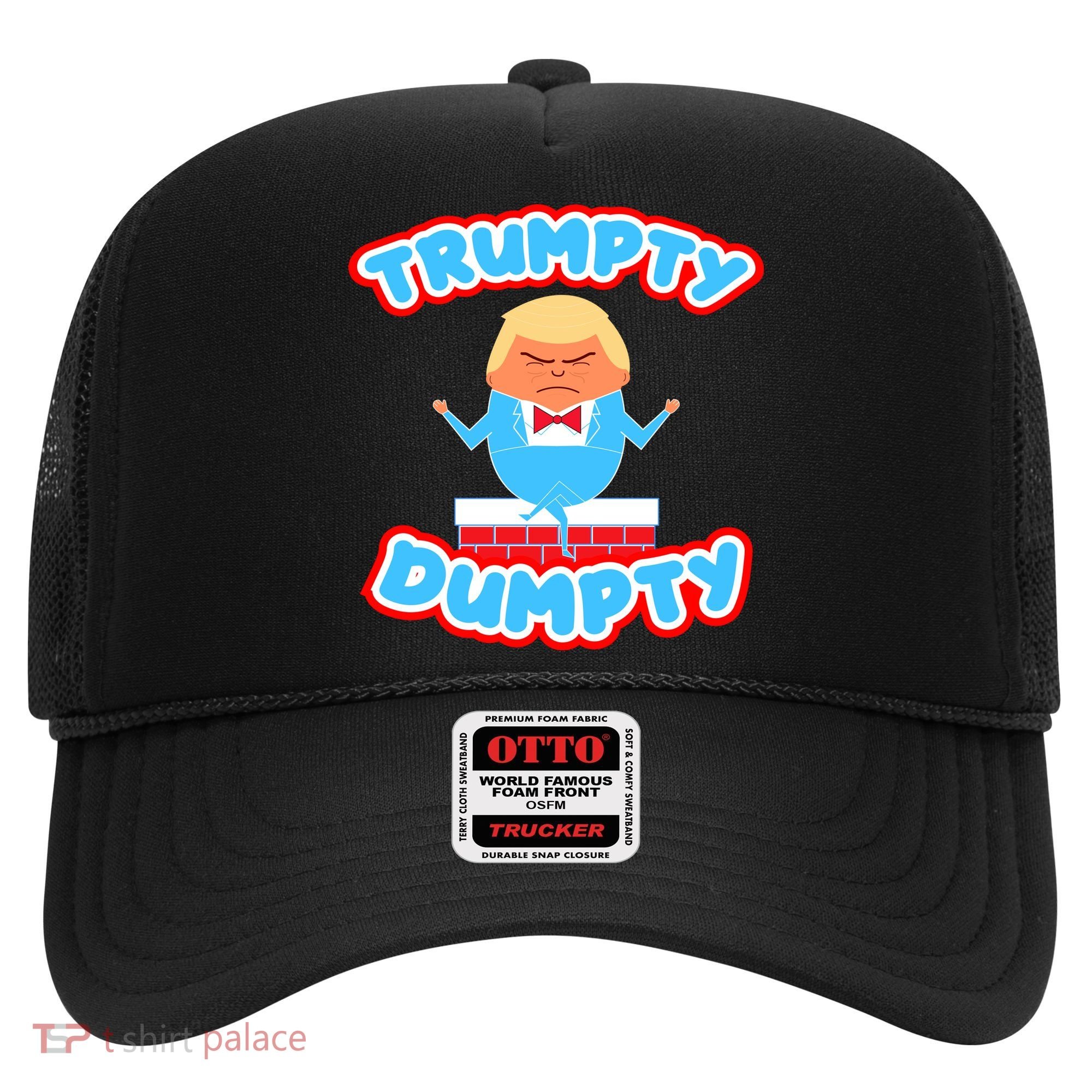 Trumpy Dumpty Funny Donald Trump Brick Wall Hat