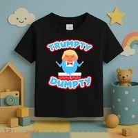 Trumpy Dumpty Funny Donald Trump Brick Wall Toddler T-Shirt thumb 3