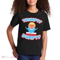 Trumpy Dumpty Funny Donald Trump Brick Wall Kids T-Shirt thumb 2