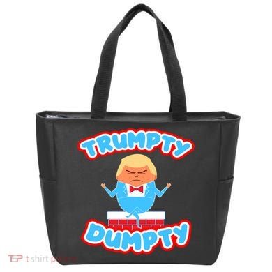 Trumpy Dumpty Funny Donald Trump Brick Wall Tote Bag