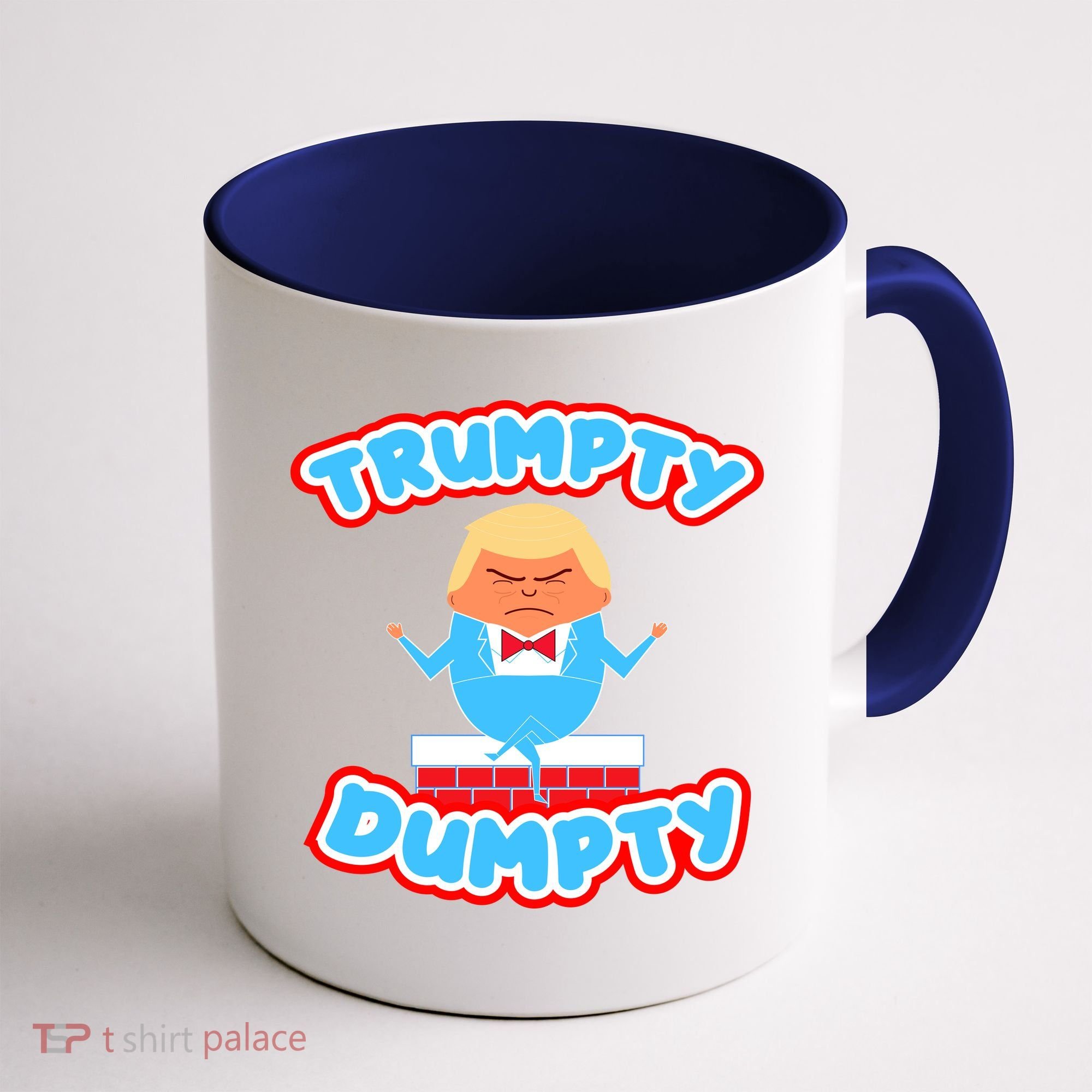 Trumpy Dumpty Funny Donald Trump Brick Wall Coffee Mug