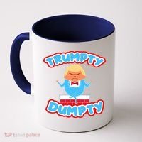 Trumpy Dumpty Funny Donald Trump Brick Wall Coffee Mug thumb 0