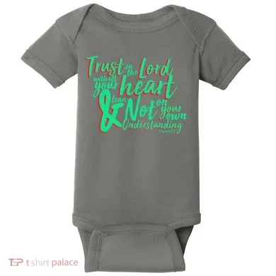Trust In The Lord Baby Bodysuit