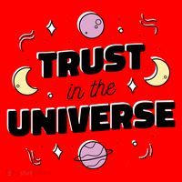 Trust In The Universe Space Santa Hat thumb 1
