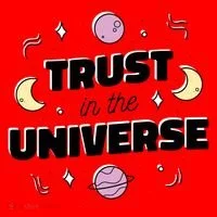 Trust In The Universe Space Santa Hat thumb 1