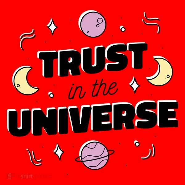 Trust In The Universe Space Santa Hat