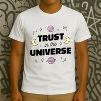 Trust In The Universe Space T-Shirt thumb 3