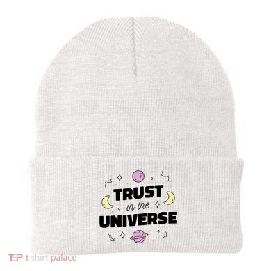 Trust In The Universe Space Beanie
