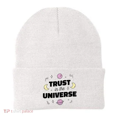 Trust In The Universe Space Beanie