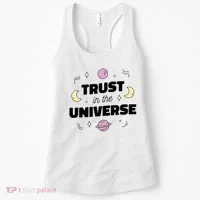 Trust In The Universe Space Women's Tank Top thumb 0
