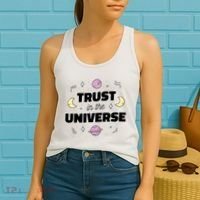 Trust In The Universe Space Women's Tank Top thumb 2