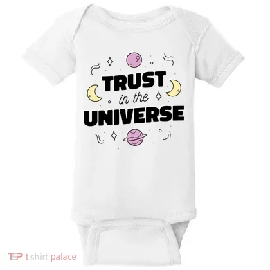 Trust In The Universe Space Baby Bodysuit