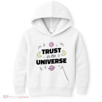 Trust In The Universe Space Kids Hoodie thumb 0