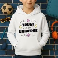 Trust In The Universe Space Kids Hoodie thumb 2
