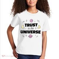 Trust In The Universe Space Kids T-Shirt thumb 2