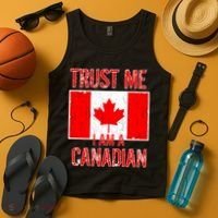 Trust Me I Am A Canadian Tank Top thumb 4